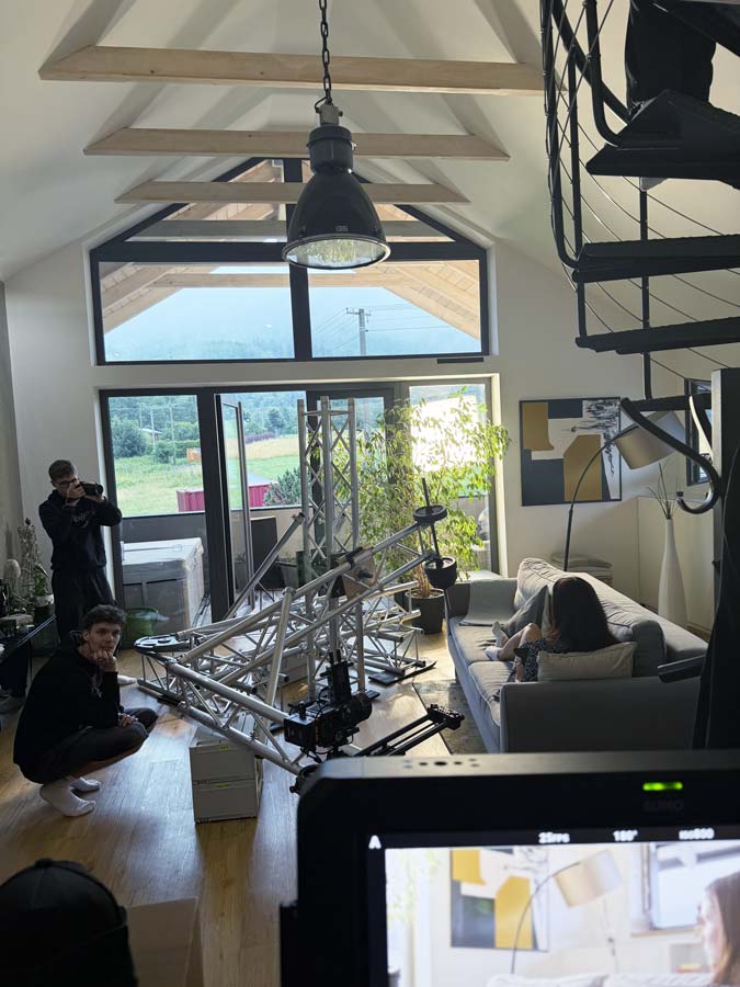 Sestavený Rainbow rig